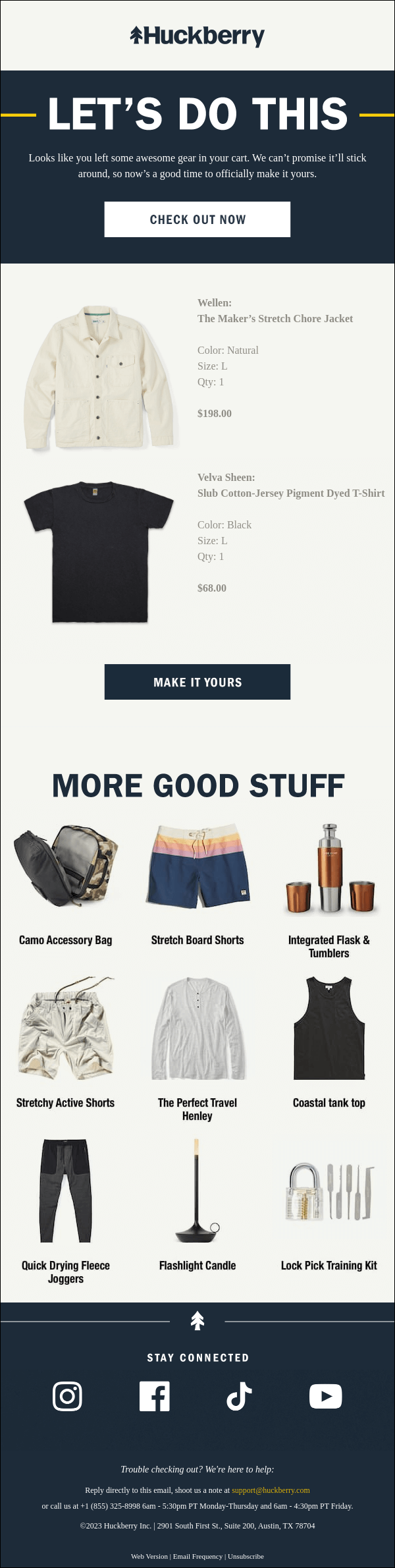 Amazing Outfits  Email design inspiration, Email marketing layout