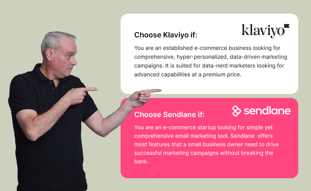 klaviyo vs Sendlane which one to choose?