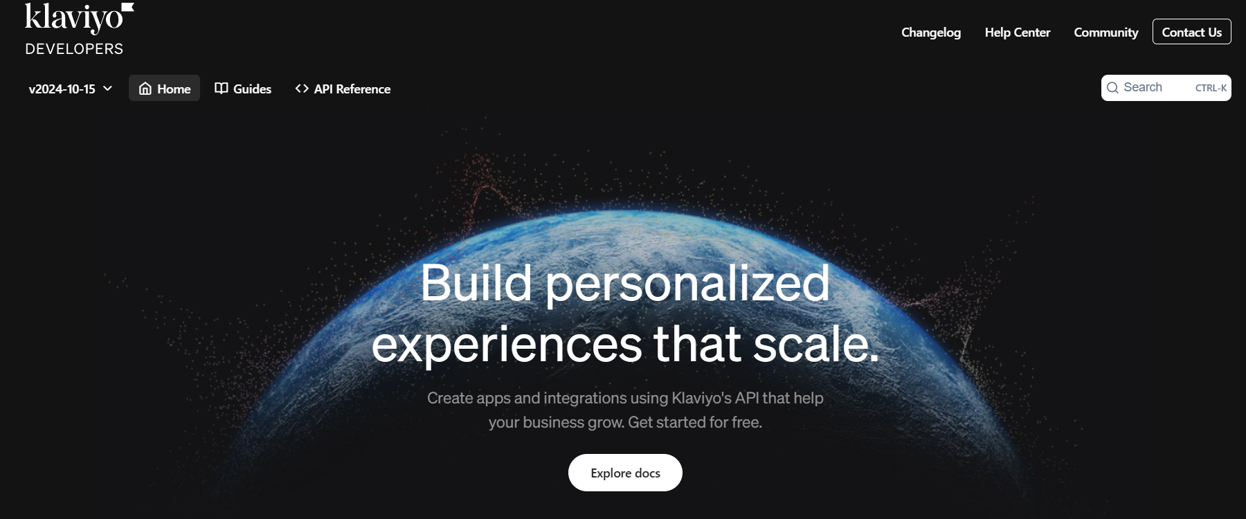 klaviyo's API documentation and customization support